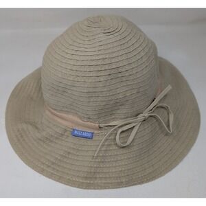 WALLAROO Women Hampton Sun Hat Scrunchie Boulder Colorado Packable 100% Cotton